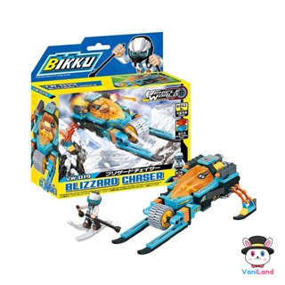 ตัวต่อบิคคุ แบบที่ 19 BLIZZARD CHASER ลิขสิทธิ์แท้จากญี่ปุ่น Block BIKKU VaniLand