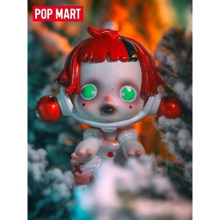 Popmart POPMART SKULLPANDA ฟิกเกอร์แม่บ้าน สีขาว ลิฟท์ ผลิตภัณฑ์ของแท้ อินเทรนด์ เล่น พร้อมส่ง เครื่องประดับ ของขวัญ 4ZJE