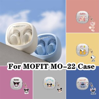 【พร้อมส่ง】เคสหูฟัง แบบนิ่ม แบบใส ลายการ์ตูน สําหรับ MOFIT MO-22 MOFIT MO-22