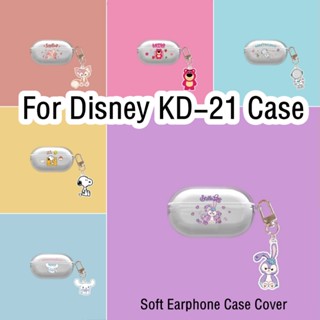 【ส่วนลด】เคสหูฟัง แบบนิ่ม ลายการ์ตูนดิสนีย์ KD-21 สําหรับ Disney KD-21