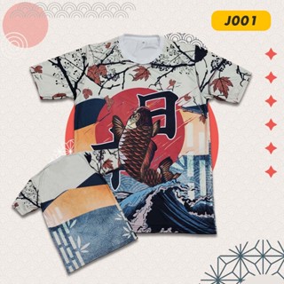 เสื้อพิมพ์ลาย เสื้อแฟชั่น รุ่น Japan-01 - Polyester 100% By Dark sport fashion