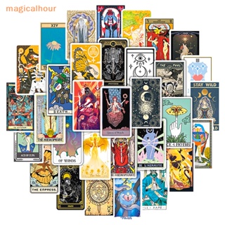 Magicalhour^^ สติกเกอร์กราฟฟิตี้ กันน้ํา สําหรับติดตกแต่งกระเป๋าเดินทาง แล็ปท็อป ตู้เย็น รถจักรยานยนต์ สเก็ตบอร์ด 50 ชิ้น