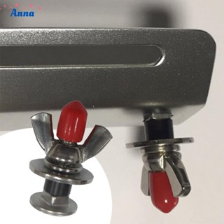 【Anna】Bolts Kit 316 Stainless Steel Backplate Butterfly Screw Donut Wing Parts