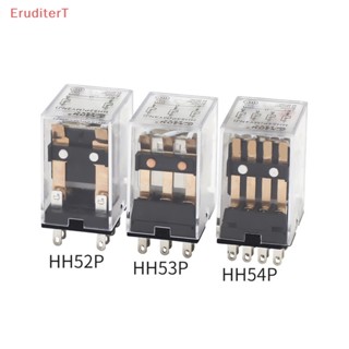 [EruditerT] รีเลย์คอยล์ทั่วไป DPDT สวิตช์รีเลย์ไฟฟ้า AC 110V 220V DC 12V 24V [ใหม่]