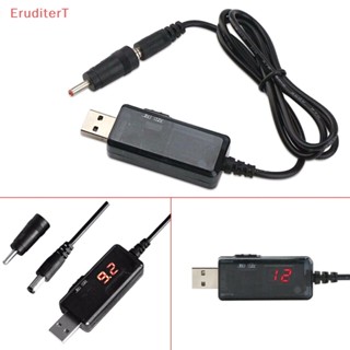 [EruditerT] สายเคเบิลบูสเตอร์ Usb 5V เป็น 9V 12V 1A [ใหม่]