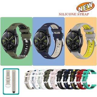 20 มม.22 มม.นาฬิกา Run สายซิลิโคนสําหรับนาฬิกา Huawei GT6 GT5 Pro GT4 46 มม./GT3 SE/GT 2 2e 3 4 5 6 42 มม.46 มม.