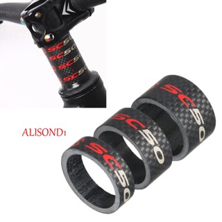 ALISOND1 สเปเซอร์คอแฮนด์จักรยาน 10 15 20 มม. 28.6 มม. 1-1/8 นิ้ว อุปกรณ์เสริมจักรยาน