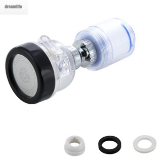 【DREAMLIFE】Anti Splash Kitchen Tap Head Filter Faucet Aerator 360 Degree Rotatable Design