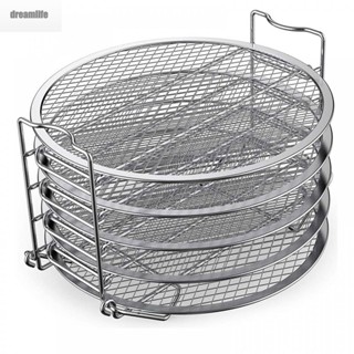 【DREAMLIFE】Metal Dehydrator Basket for Foodi – Enjoy Crispy and Delicious Snacks with Ease!