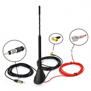 ⚡READYSTOCK⚡Atenna MB/DIN Connection Mast 23cm Mount Radio SMB Signal 1pc Aerial Roof