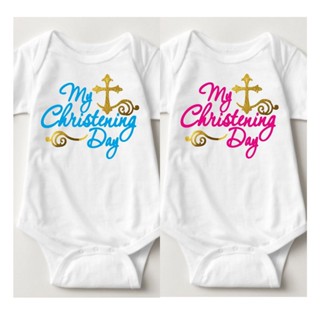 Baby My Christening Day Onesies BUEC เบบี้ คริสต์เทนนิ่ง เดย์