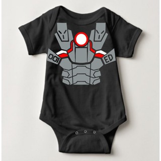 ซูเปอร์ฮีโร่ Onesies พร้อมพิมพ์ชื่อฟรี - War Machine II EAVB