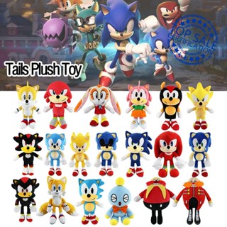 ตุ๊กตาฟิกเกอร์ Sonic The Hedgehog Shadow Amy Rose Knuckle Tail ขนาด 45 ซม. ของเล่นสําหรับเด็ก A0H0