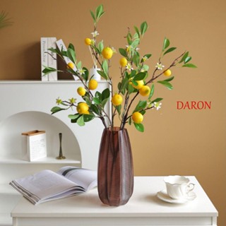 DARON กิ่งมะนาวจําลอง ผลไม้ มะนาว ธรรมชาติ สําหรับตกแต่งบ้าน โรงแรม