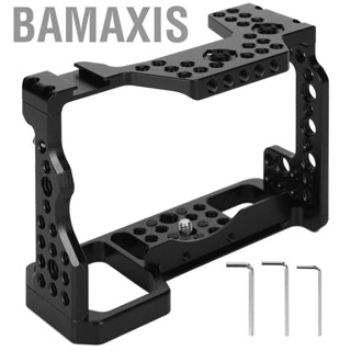 Bamaxis Stable and Durable High Quality Aluminum Alloy  Cage with Cold Shoe Mount  for Sony A9/A73/A7R3/A7M3