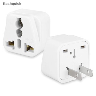 Flashquick อะแดปเตอร์แปลงปลั๊กชาร์จ WD-6 US 10A 250V สําหรับเดินทาง