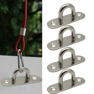 ⚡READYSTOCK⚡Part Hanging Plate Eye Plate Staple Fixed Buckle Marine Oblong Ring Hook