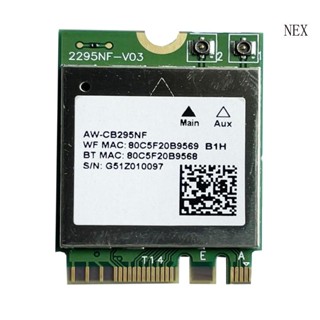 การ์ดไร้สาย NEX 802 11AC MINI PCIE RTL8821CE BT4 2 2 4 5Ghz 867M Dual-Frequency WIFI Card NGFF-M2 สําหรับแล็ปท็อป PC