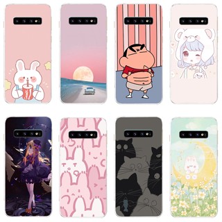 สําหรับ Samsung Galaxy S10 S10e S10 Plus note10 note10 Plus ซิลิโคนนุ่ม TPU เคสโทรศัพท์