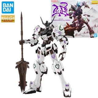 Bandai Genuine Gundam Model Garage Kit MG Series 1/100 Gundam Barbatos Ver. Anime Action Figure Toys for Boys Collectible