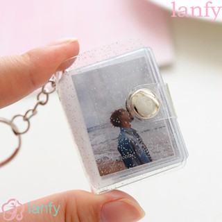 LANFY พวงกุญแจ อัลบั้มรูปถ่ายเจลลี่ ขนาดเล็ก 1 นิ้ว 16 ช่อง 1 นิ้ว