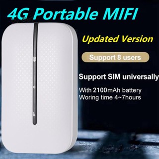 เราน์เตอร์ Wifi 4G MiFi 150Mbps Wifi Modem ไร้สาย MiFi พร้อมช่องเสียบซิมการ์ด สําหรับรถยนต์