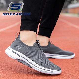 รองเท้ากีฬา รองเท้าแบดมินตัน Skechers_ Go Run Archfit ขนาดใหญ่ สําหรับผู้ชาย