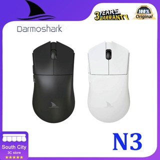 Darmoshark N3 เมาส์เกมมิ่งบลูทูธไร้สาย 26000DPI 7 ปุ่ม PAM3395 สําหรับแล็ปท็อป PC