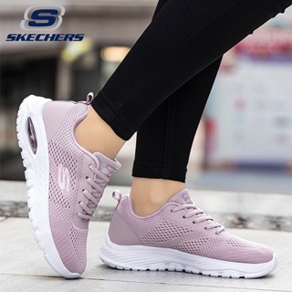 【พร้อมส่ง】Skechers_ รองเท้าผ้าใบลําลอง แบบผูกเชือก ข้อสั้น สําหรับสตรี