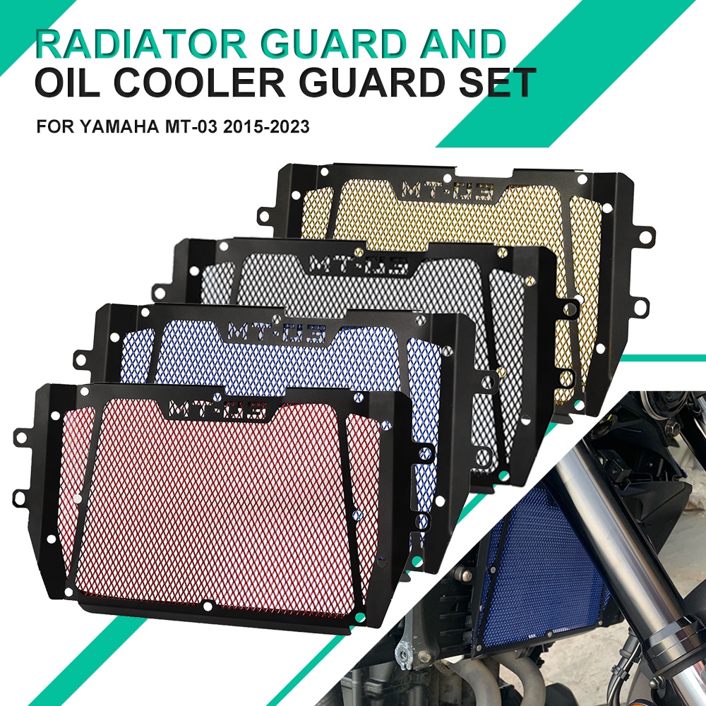 กระจังหน้ารถจักรยานยนต์ อลูมิเนียม สําหรับ Yamaha MT-03 MT03 MT 03 FZ03 FZ-03 MT25 MT-25 2015 2016 2