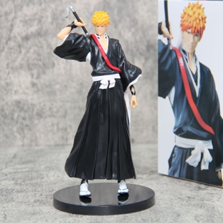 โมเดลฟิกเกอร์ Hobby SOLID AND SOULS BLEACH Kurosaki Ichigo ของเล่นสําหรับเด็ก ตกแต่งบ้าน เก็บสะสม ของขวัญ