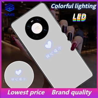 Mg เคสโทรศัพท์มือถือ LED สําหรับ Samsung S23ULTRA S23Plus S21Plus S22Plus S22ULTRA S20PLUS A53 A73 A12 A14 A72 A71 A52 A51 A32 A21S NOTE10 10Plus NOTE20ultra