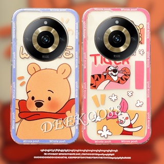 พร้อมส่ง เคสโทรศัพท์มือถือ TPU นิ่ม กันกระแทก ลายการ์ตูนหมีน่ารัก สําหรับ Realme 11 Pro+ Plus 5G C53 NFC 4G Realme11 11Pro 2023 Realme11Pro+ ProPlus