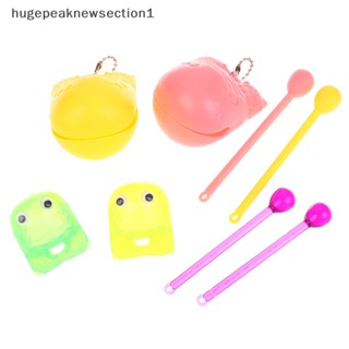 Hugepeaknewsection1 ฟิกเกอร์กบเรืองแสง บรรเทาความเครียด สําหรับเด็ก สุ่มสี 2 ชิ้น