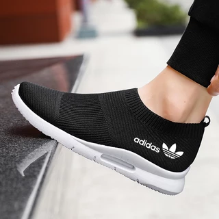 【พร้อมส่ง】รองเท้าวิ่ง ผ้าตาข่าย ระบายอากาศ กันลื่น ทนต่อการสึกหรอ เรียบง่าย ไซซ์ 36-47 สําหรับเดินป่า