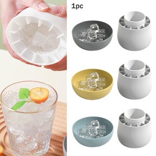 Bar Party Easy Release DIY Silicone Freezer สำหรับค็อกเทลกับแม่พิมพ์ลูกบาศก์น้ำแข็งฝาปิด