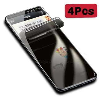ฟิล์มไฮโดรเจลกันรอยหน้าจอ เนื้อแมตต์ เพื่อความเป็นส่วนตัว สําหรับ Huawei P60 P50 P50E P40 P30 P20 P9 Ait Pro Plus Lite 5G 4 ชิ้น