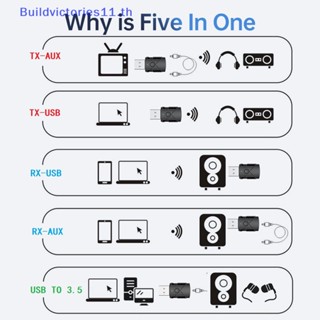 Buildvictories11 เครื่องรับส่งสัญญาณบลูทูธ 5.2 TH