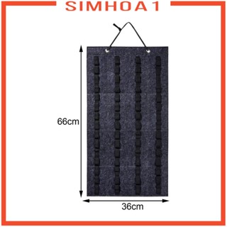 [Simhoa1] กล่องเก็บของเล่น แบบแขวน ขนาด 36 ซม. X 66 ซม. 14.17 นิ้ว X 25.98 นิ้ว ทนทาน 60 ชิ้น สําหรับห้องนอน