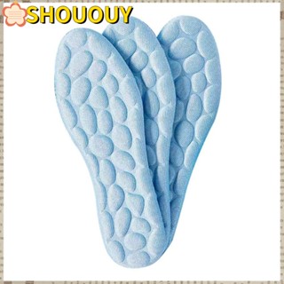 SHOUOUY แผ่นโฟมรองพื้นรองเท้ากีฬา ระบายอากาศได้ดี