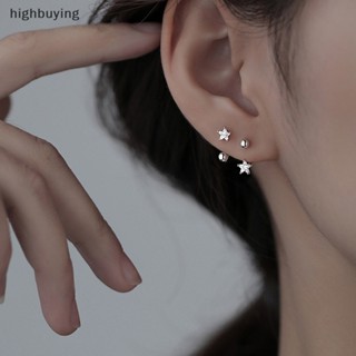 [highbuying] 1 ชิ้น ดาว แฟลช คริสตัล เพทาย ต่างหูกระดูกหู เล็บเกลียว ต่างหูสตั๊ด สําหรับผู้หญิง ปาร์ตี้ ใหม่ เครื่องประดับ ของขวัญใหม่ พร้อมส่ง