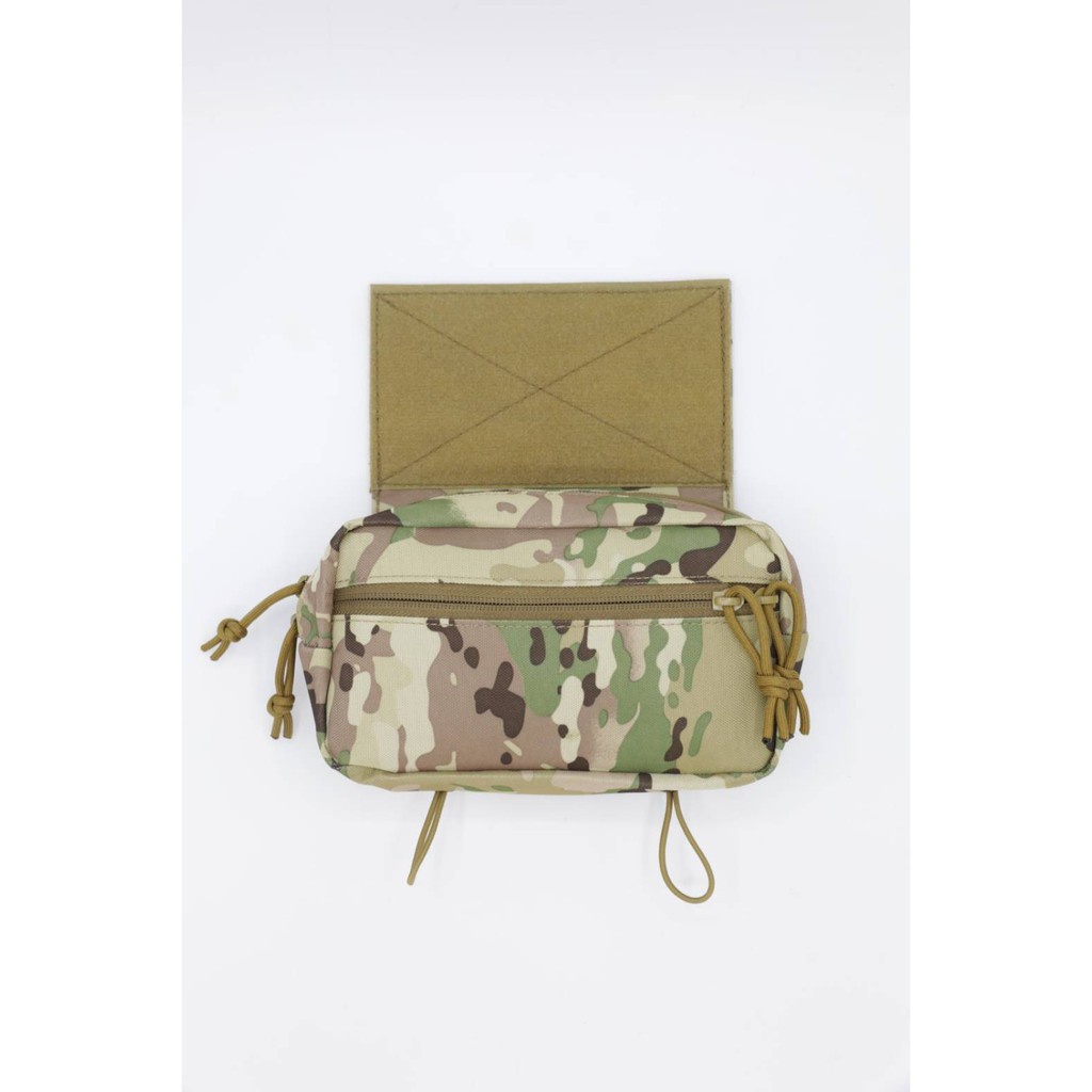 กระเป๋าจิงโจ้ติดเสื้อเว ส ทรงสีเหลี่ยม (Drop Pouch)