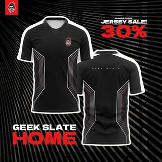 เสื้อกีฬาแขนสั้น ลายทีม Geek Slate Home 2023 Jersey Player Issued PUBGM