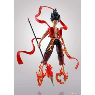 Bandai Nezha: โมเดลฟิกเกอร์อนิเมะ Birth of the Demon Nezha 20 ซม. ของเล่นสําหรับเด็ก