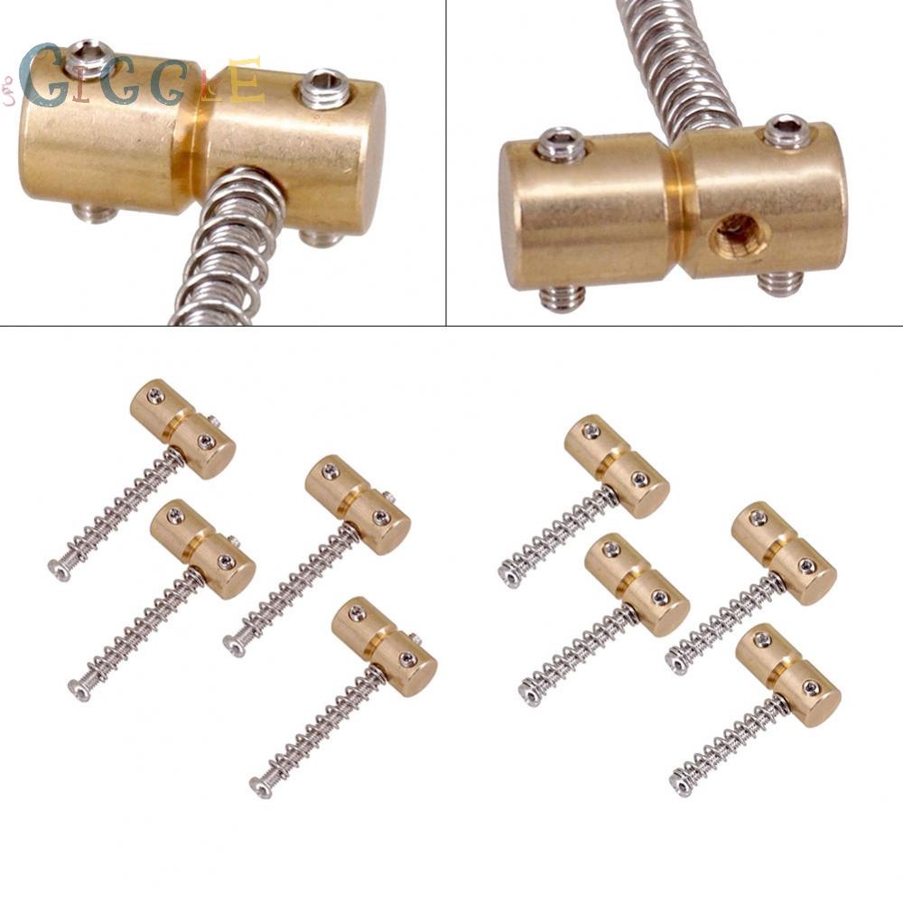 READY STOCK Bridge Saddles Bass Bridge For Electric Guitar Guitar Metal Replacement