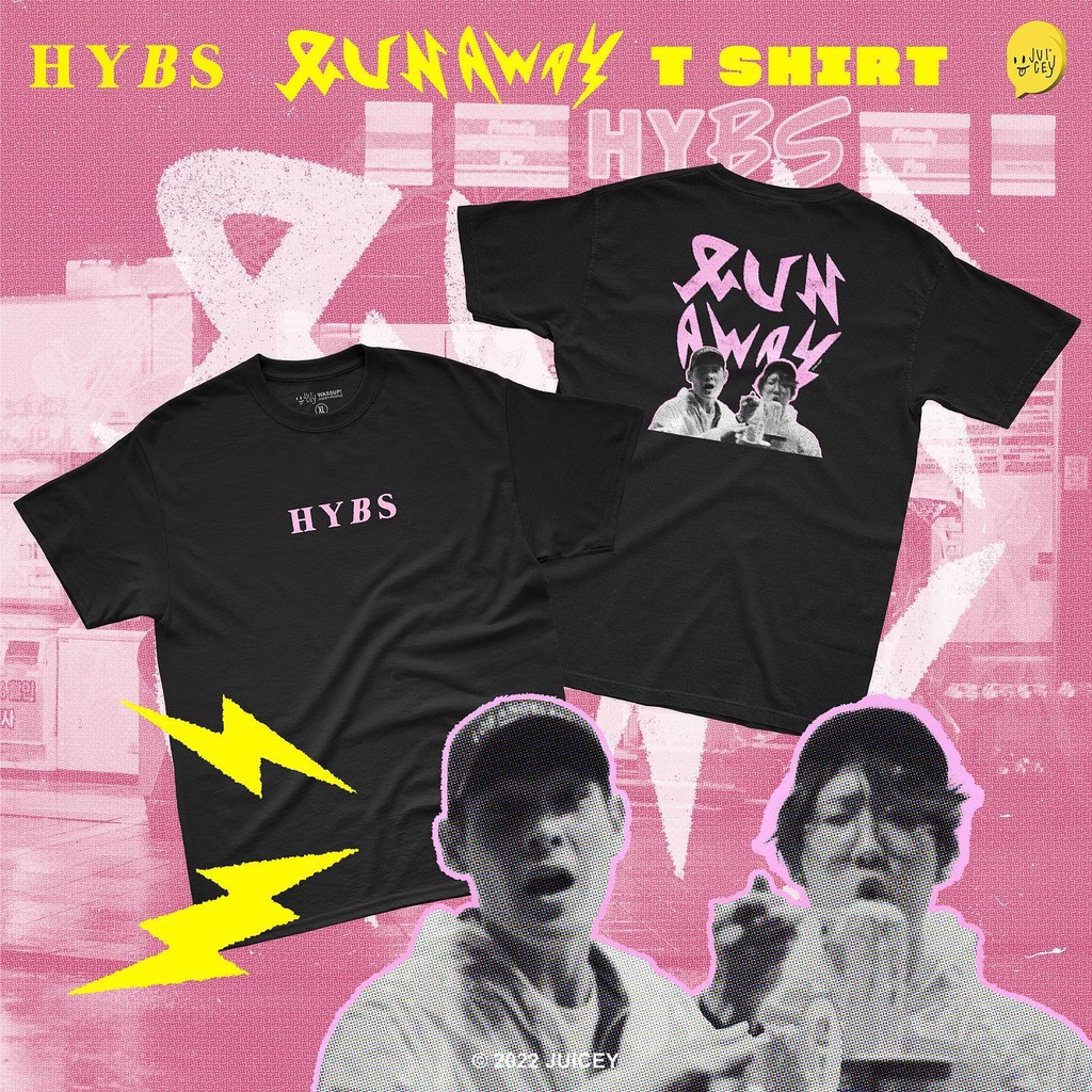 HYBS RAYAWUE T SHIRT เสื้อยืดวงดนตรี