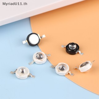 Myriadu หลอดไฟอัลตราไวโอเลต LED UV 3W 365nm 375nm 380nm 385nm 395nm 400nm 405nm 410nm 420nm 3W พลังงานสูง