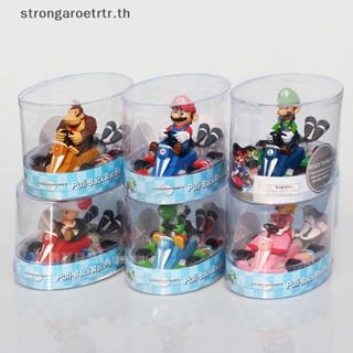 Strongaroetrtr โมเดลฟิกเกอร์การ์ตูนอนิเมะ Super Marios Bros Yoshi Luigi Wario Donkey Kong ของเล่น ของขวัญ สําหรับเด็ก