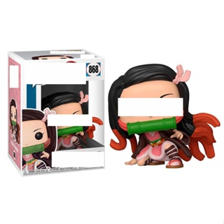 โมเดลฟิกเกอร์ Funko pop demon Slayer demon slaye Tanjirou Nezuko แฮนด์เมด