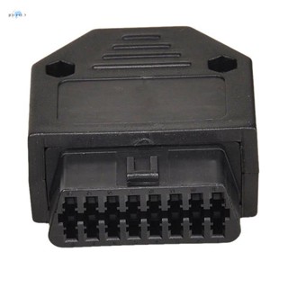 Obd2 OBD II 16 pin อะแดปเตอร์ซ็อกเก็ตเชื่อมต่อ OBD เชื่อมต่อ + Enclosures + Terminal + screws
